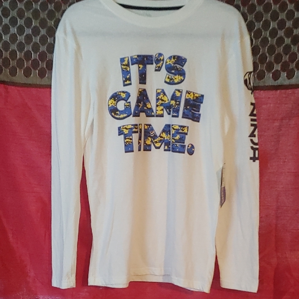 Ninja White and Black T-Shirt As Sm